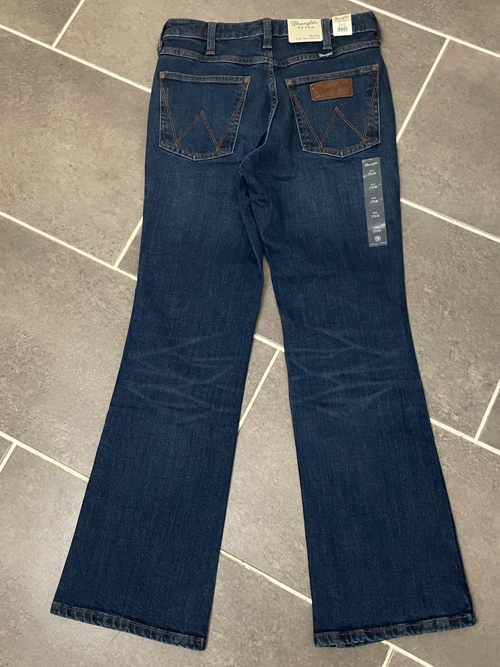 Wrangler Retro Bailey High Rise Boot Jeans size 27X30 - Picture 4 of 12